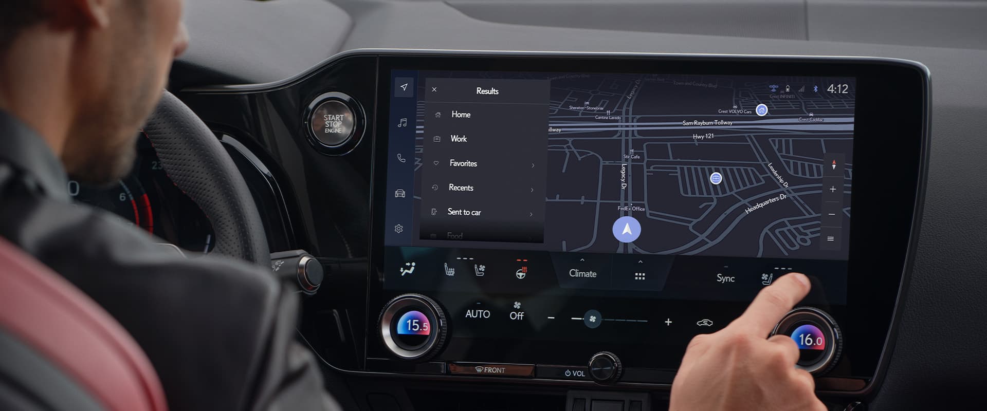 Chi tiết nội thất Lexus NX